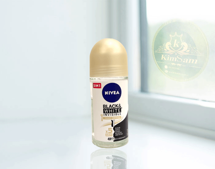 مام نیوا رولی بلک اند وایت invisible Black and white 50ml
