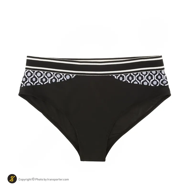 مایو شنا زنانه دو تکه بیکینی Fashion Concept-5592834 NZD | مشکی/طوسی — تصویر ۷