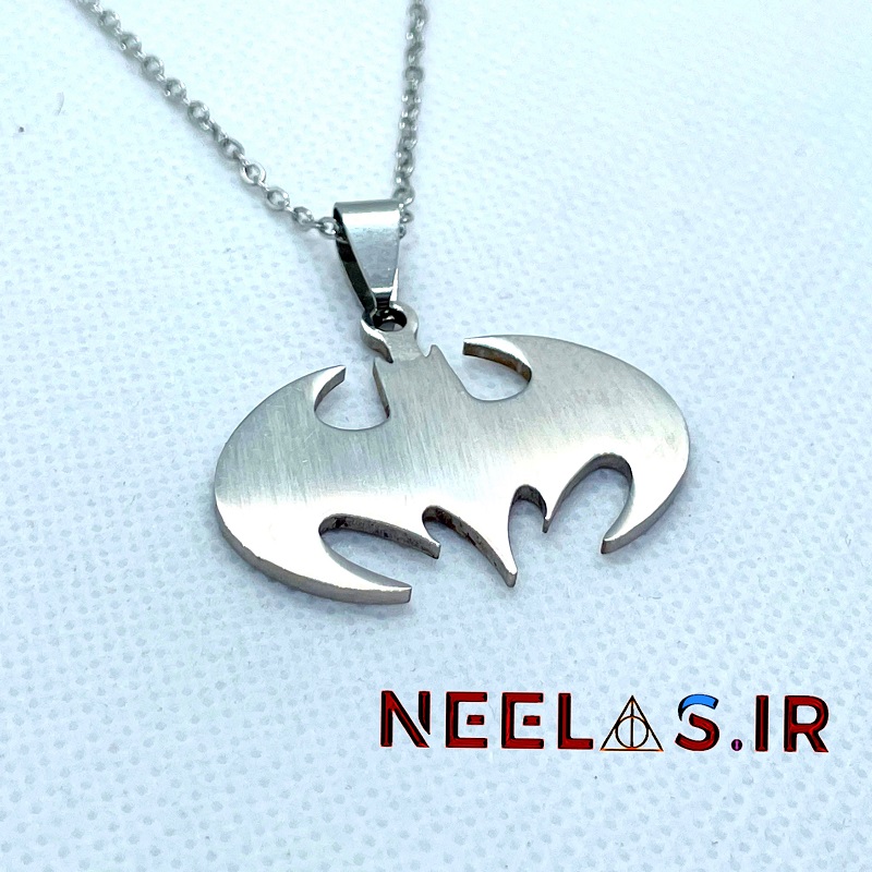 گردنبند استیل خفاش نماد بتمن Batman — تصویر ۳