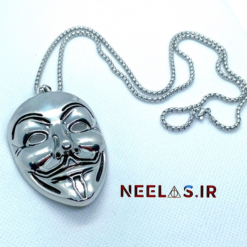 گردنبند ماسک گای فاکس وی در V for Vendetta — تصویر ۵