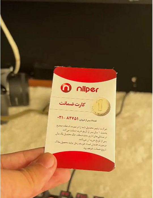 صندلی کارگاهی بلند نیلپر LCI 411Ri با گارانتی 3 ساله — تصویر ۷