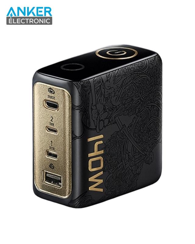 شارژر دیواری 140 وات انکر Anker Charger 140W Wukong Edition