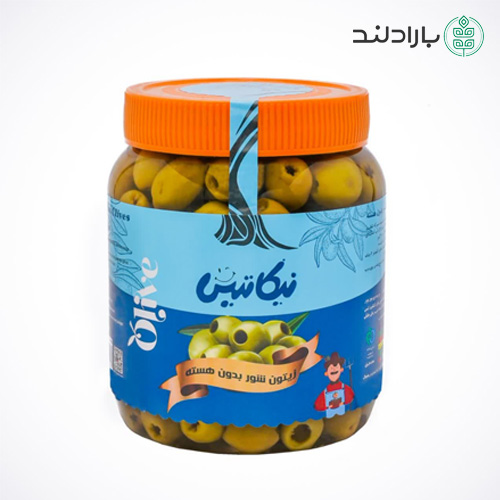 زیتون بدون هسته ارگانیک شور ویژه نیکاتیس