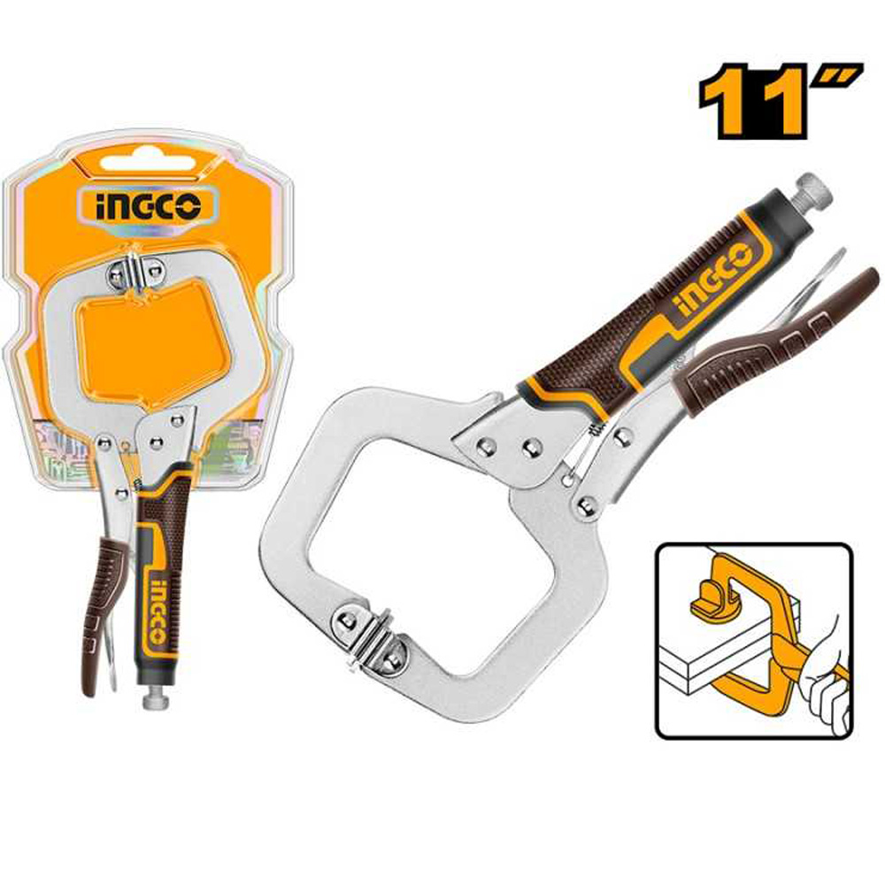 انبر قفلی 11 اینچ گیره ای سوپراینکو مدل HCCLW0211 — تصویر ۲
