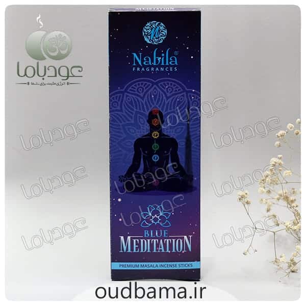 عود دستساز بلو مدیتیشن آبی BLUE MEDITATION ( نابیلا NABILA ) — تصویر ۲