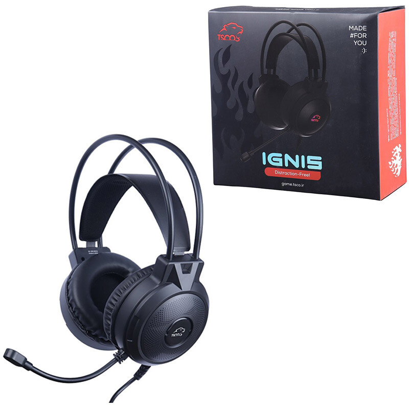 هدست سیم دار گیمینگ تسکو TSCO GH 5149 Ignis