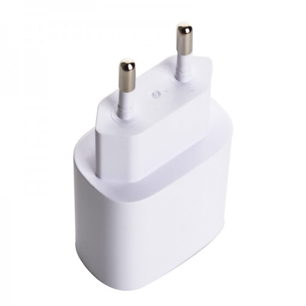 شارژر اورجینال SAMSUNG 25W مدل 2 پین همراه با کابل Type-C سفید — تصویر ۳