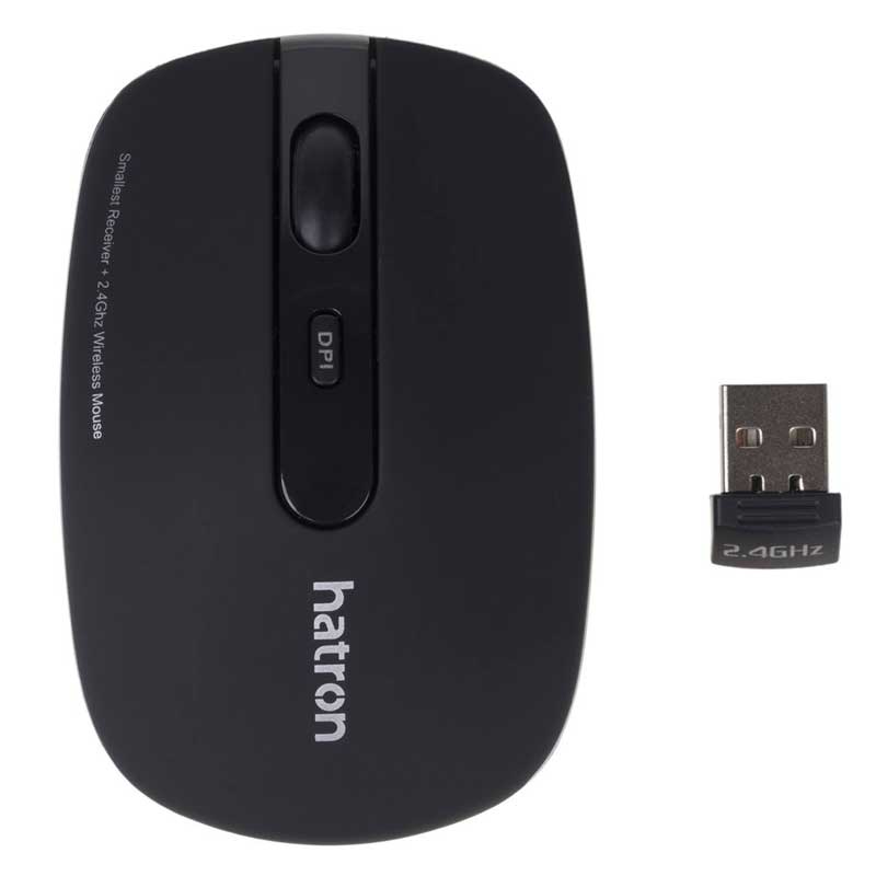 موس بی سیم بیصدا هترون HMW112SL — تصویر ۳