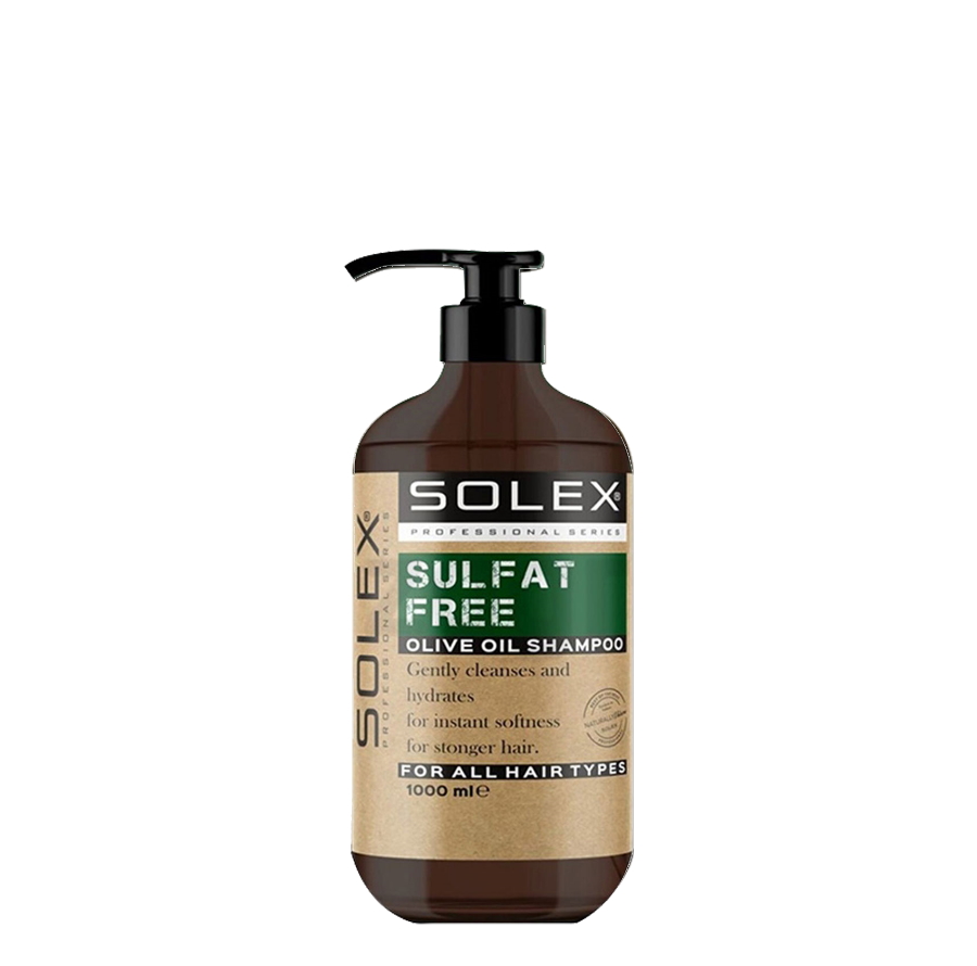شامپو بدون سولفات سولکس حاوی روغن زیتون SOLEX