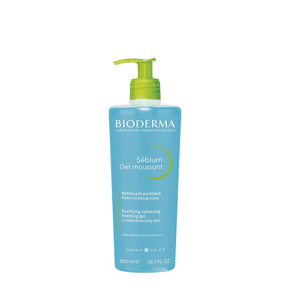 ژل شستشو صورت مدل سبیوم بایودرما BIODERMA