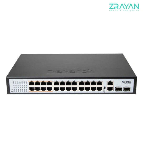 سوئیچ 28 پورت نتربیت مدل NGS F1028P-C — تصویر ۵