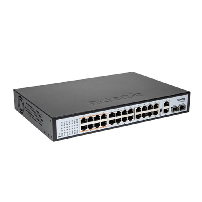 سوئیچ 28 پورت نتربیت مدل NGS F1028P-C