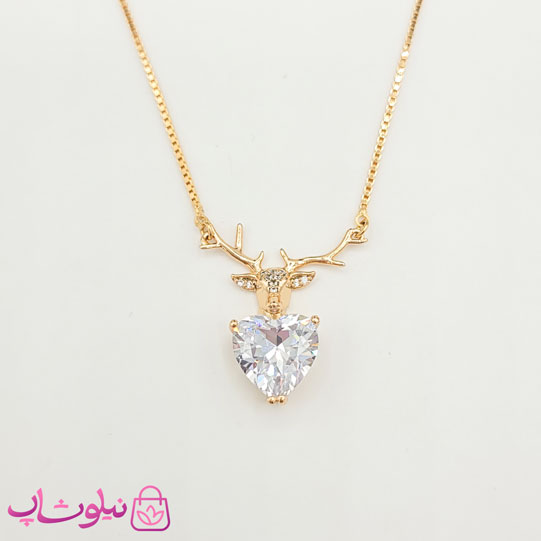 گردنبند دخترانه ژوپینگ طرح گوزن