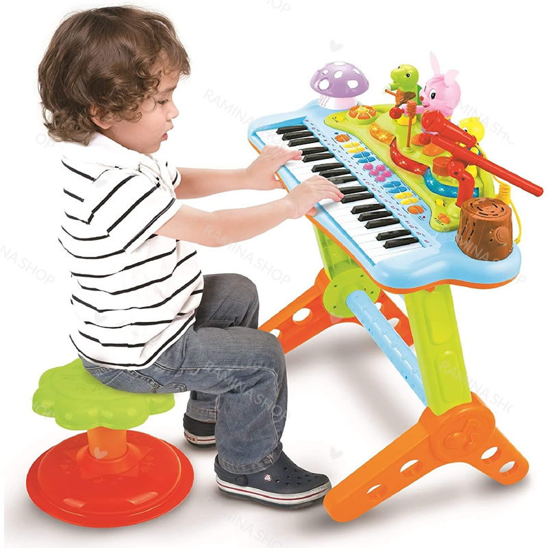 اسباب بازی پیانو کودک کد 669 هالی تویز Huile Toys — تصویر ۲