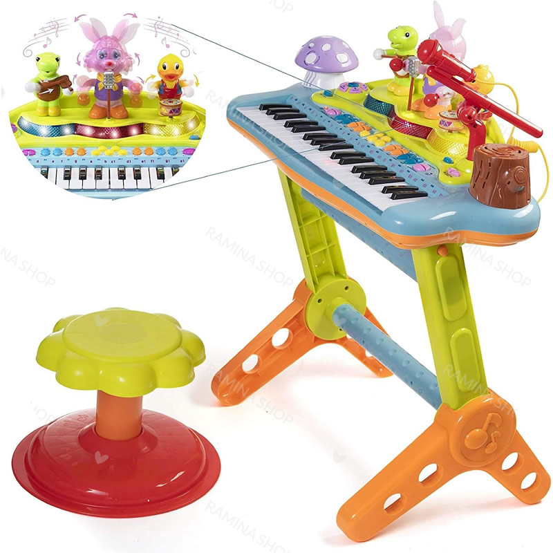 اسباب بازی پیانو کودک کد 669 هالی تویز Huile Toys — تصویر ۸