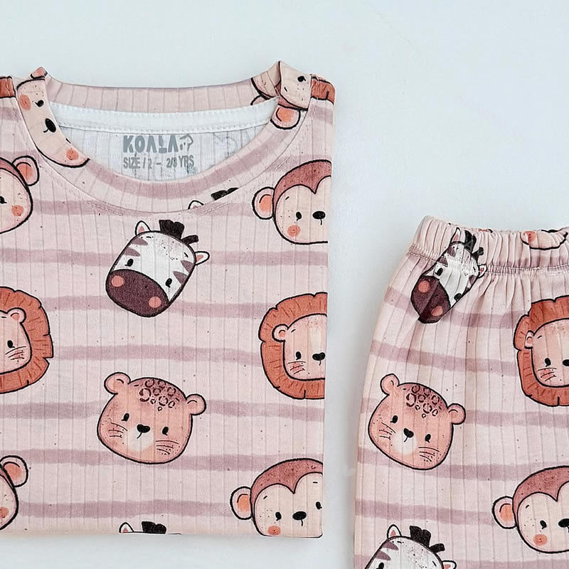 ست تیشرت شلوارک بچه گانه طرح حیوانات کیوت کوالا Koala — تصویر ۴
