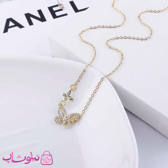 گردنبند دخترانه نگیندار ظریف — تصویر ۲