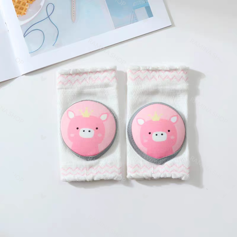 زانوبند نخی محافظ دار نوزاد شش طرح حیوانات Kids Socks — تصویر ۷
