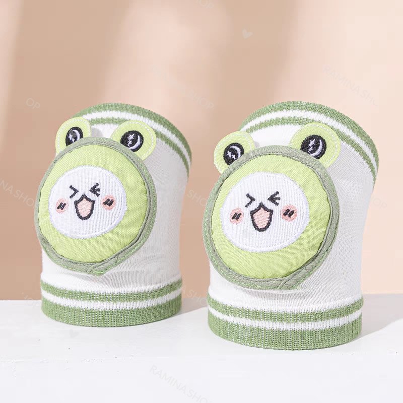 زانوبند نخی محافظ دار نوزاد طرح حیوانات کد 130 Baby Kneepad — تصویر ۴