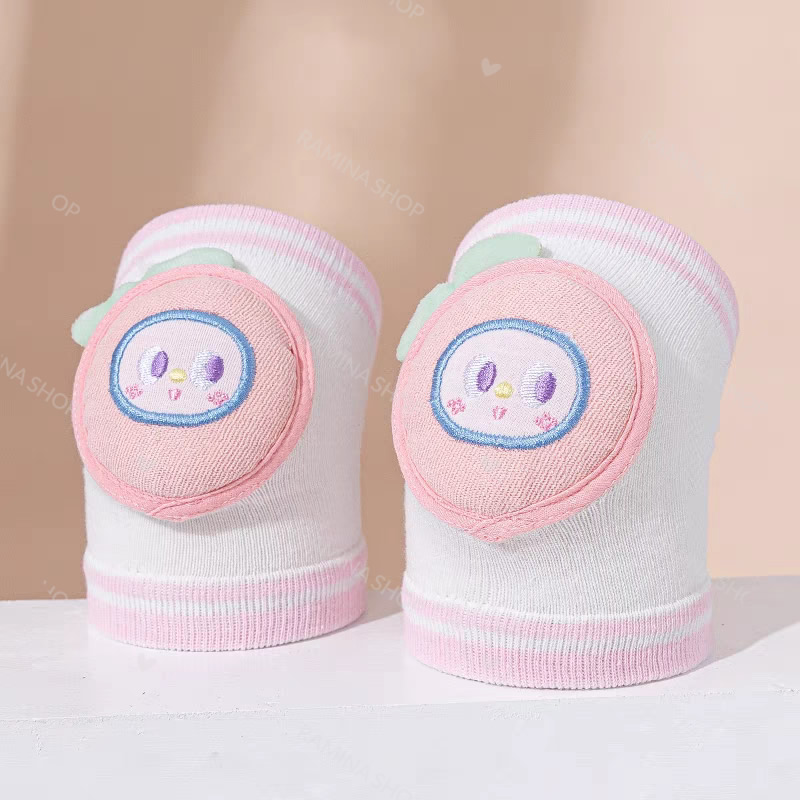 زانوبند نخی محافظ دار نوزاد طرح حیوانات کد 130 Baby Kneepad — تصویر ۸