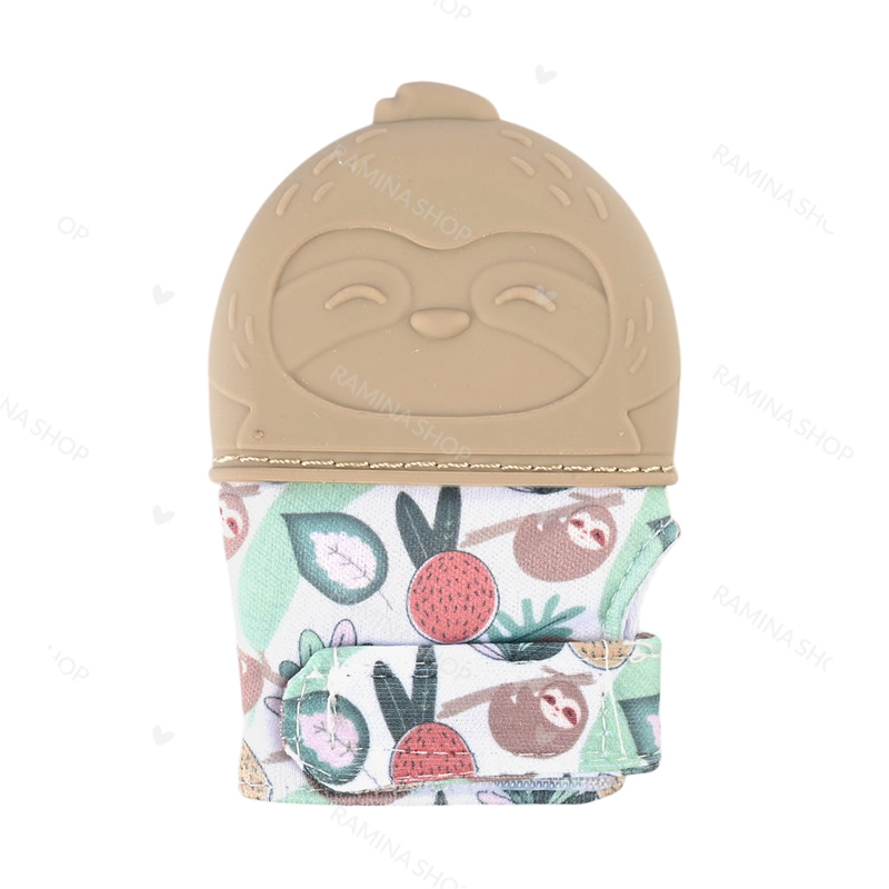 دستکش دندانگیر نوزاد طرح حیوانات اونلی بیبی Only Baby — تصویر ۴
