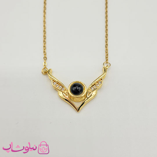 گردنبند عشق به صد زبان دنیا مدل آنجل (فرشته) کد 1088