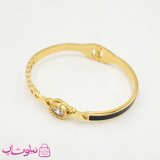 دستبند دخترانه استیل طرح بولگاری