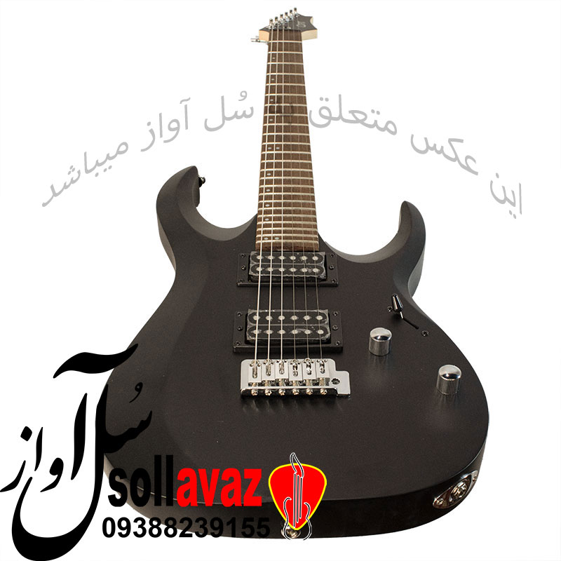 گیتار الکتریک کورت (CORT) مدل X100 OPBK مشکی — تصویر ۵