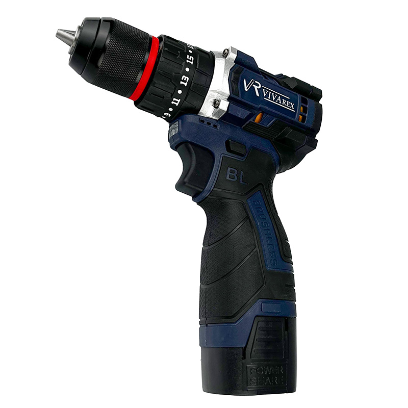 دریل شارژی براشلس چکشی 16.8 ولت ویوارکس مدل VR1610I-BL