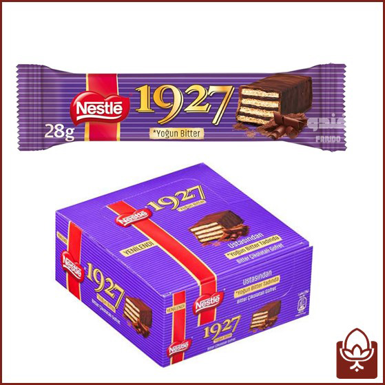 ویفر شکلاتی با روکش و فیلینگ شکلات تلخ – 1927 نستله