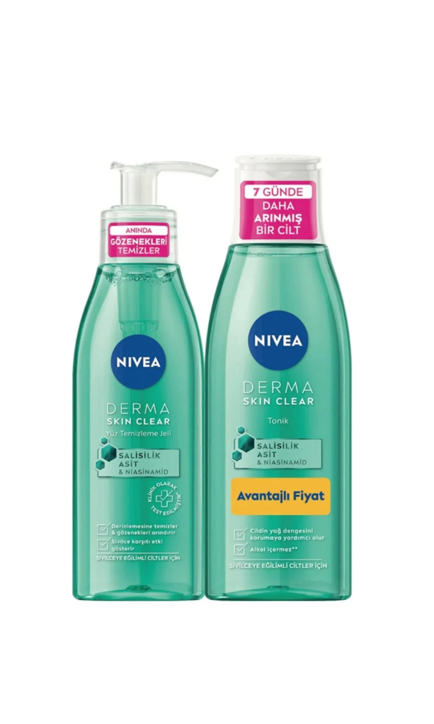 پک ضد جوش و ضد لک نیوا مدل DERMA