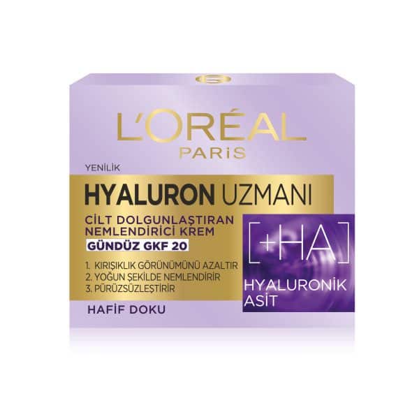 کرم آبرسان قوی و ضد چروک روز لورال HYALURON UZMANI با SPF 20