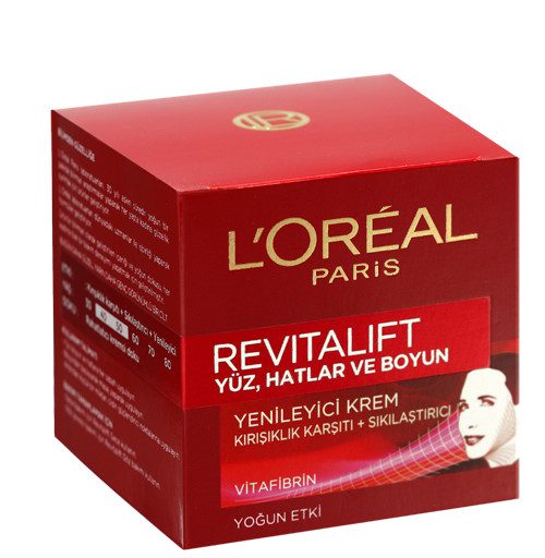 کرم ضد چروک و سفت کننده صورت و گردن لورال REVITALIFT حجم 50 میل
