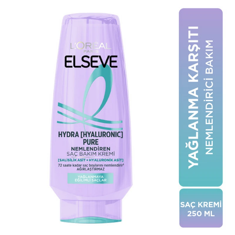 نرم کننده آبرسان مو لورال ELSEVE مدل Hydra Hyaluronic حجم 250 میل