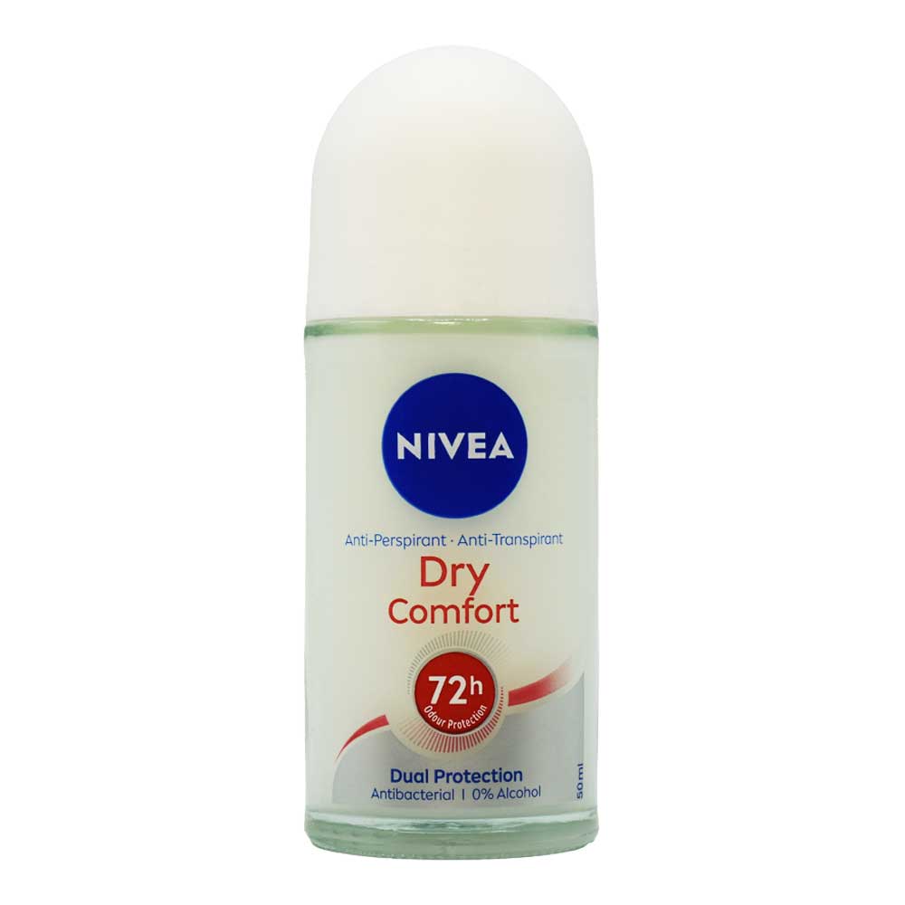 مام رول زنانه ضد تعریق نیوآ NIVEA اصل آلمان مدل Dry Comfort حجم 50 میلی لیتر