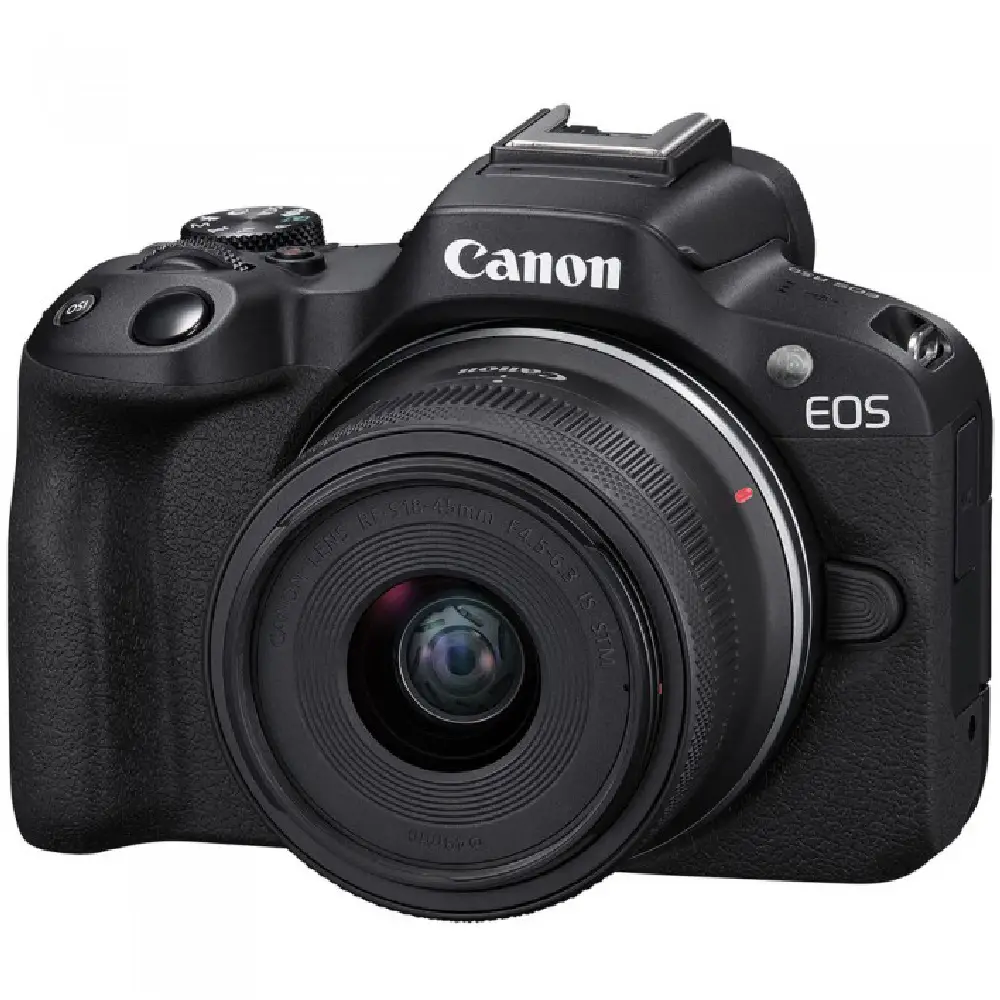 دوربین بدون آینه کانن Canon EOS R50 Mirrorless Camera Kit 18-45 & 55-210 Lens Canon EOS R50 Mirrorless Camera Kit 18-45 & 55-210 Lens