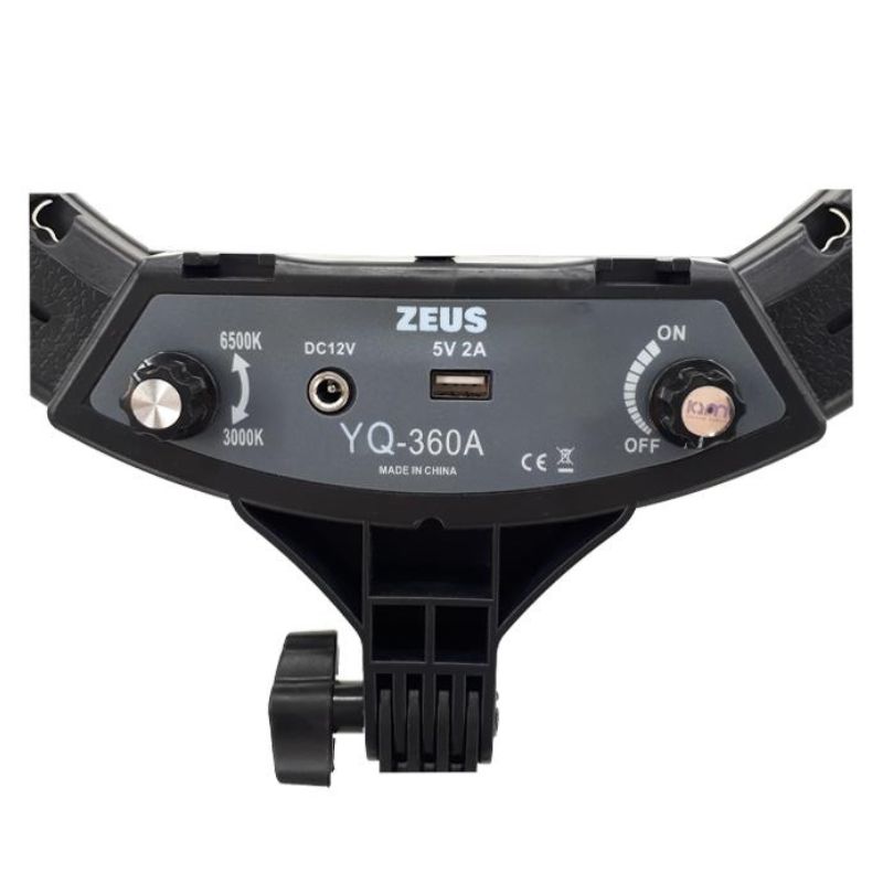رینگ لایت ZEUS YQ-360A RING LIGHTZEUS YQ-360A RING LIGHT — تصویر ۴