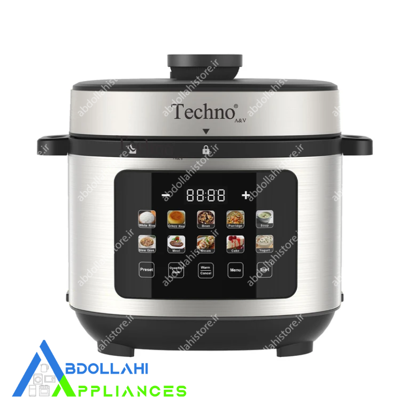 زودپز برقی 6 لیتری تکنو مدل Te‑624