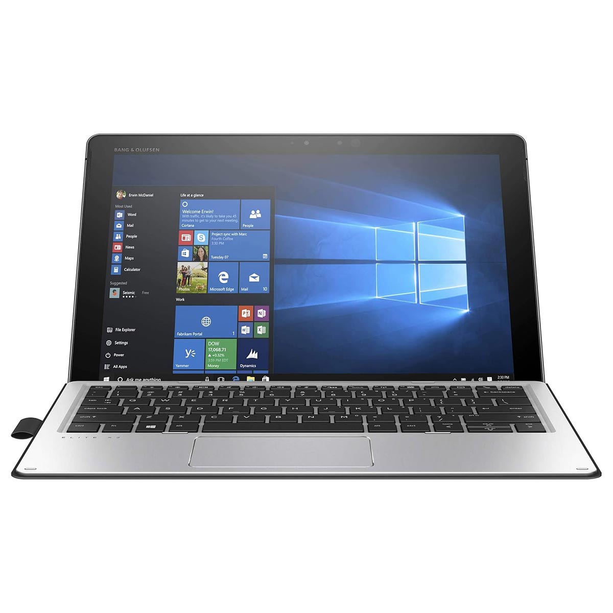 لپ تاپ استوک HP Elite x2 G2 i7-7600u ram 8 256ssd لمسی سیمکارت خور — تصویر ۲