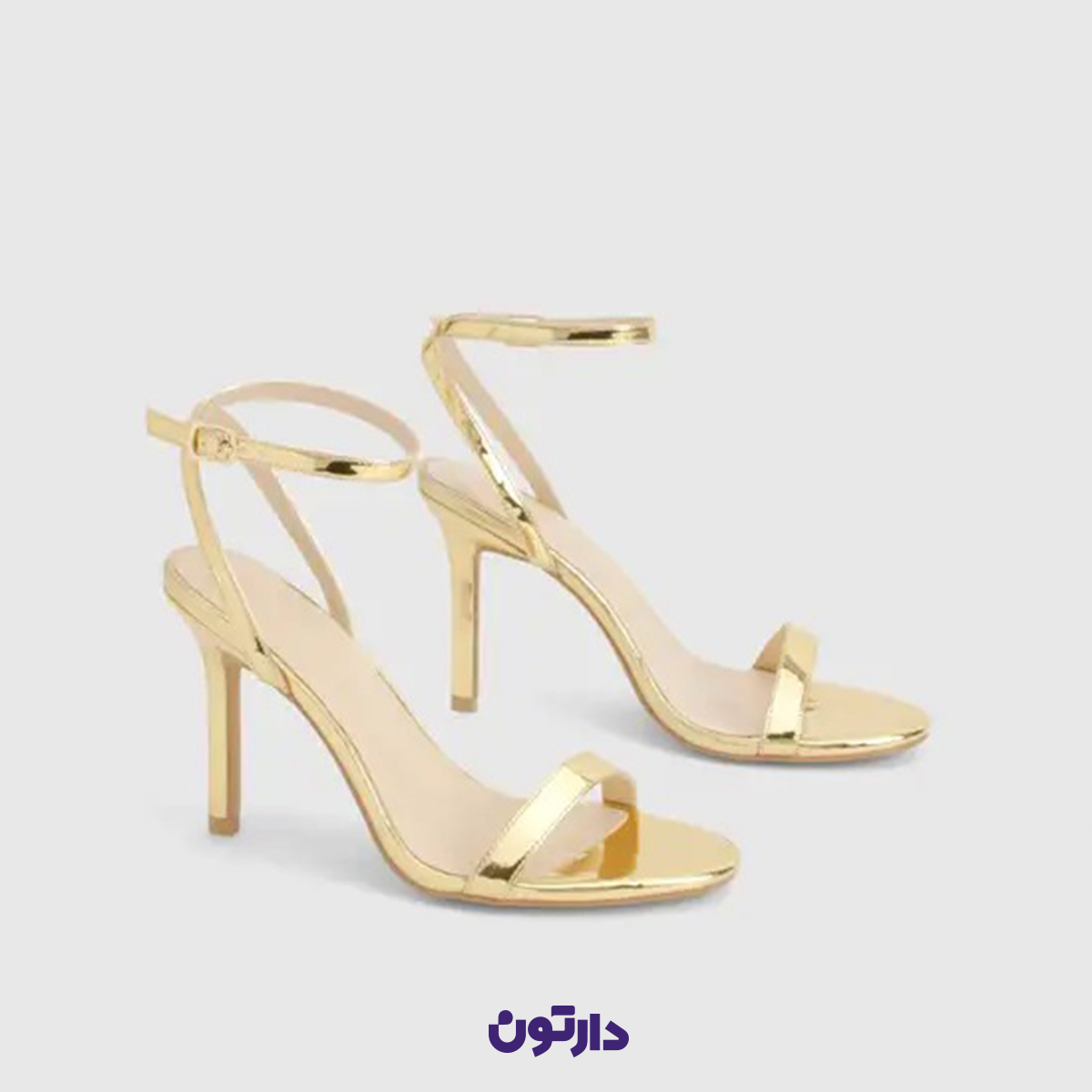 صندل زنانه پاشنه بلند مجلسی برند boohoo کد hzz12555 — تصویر ۳