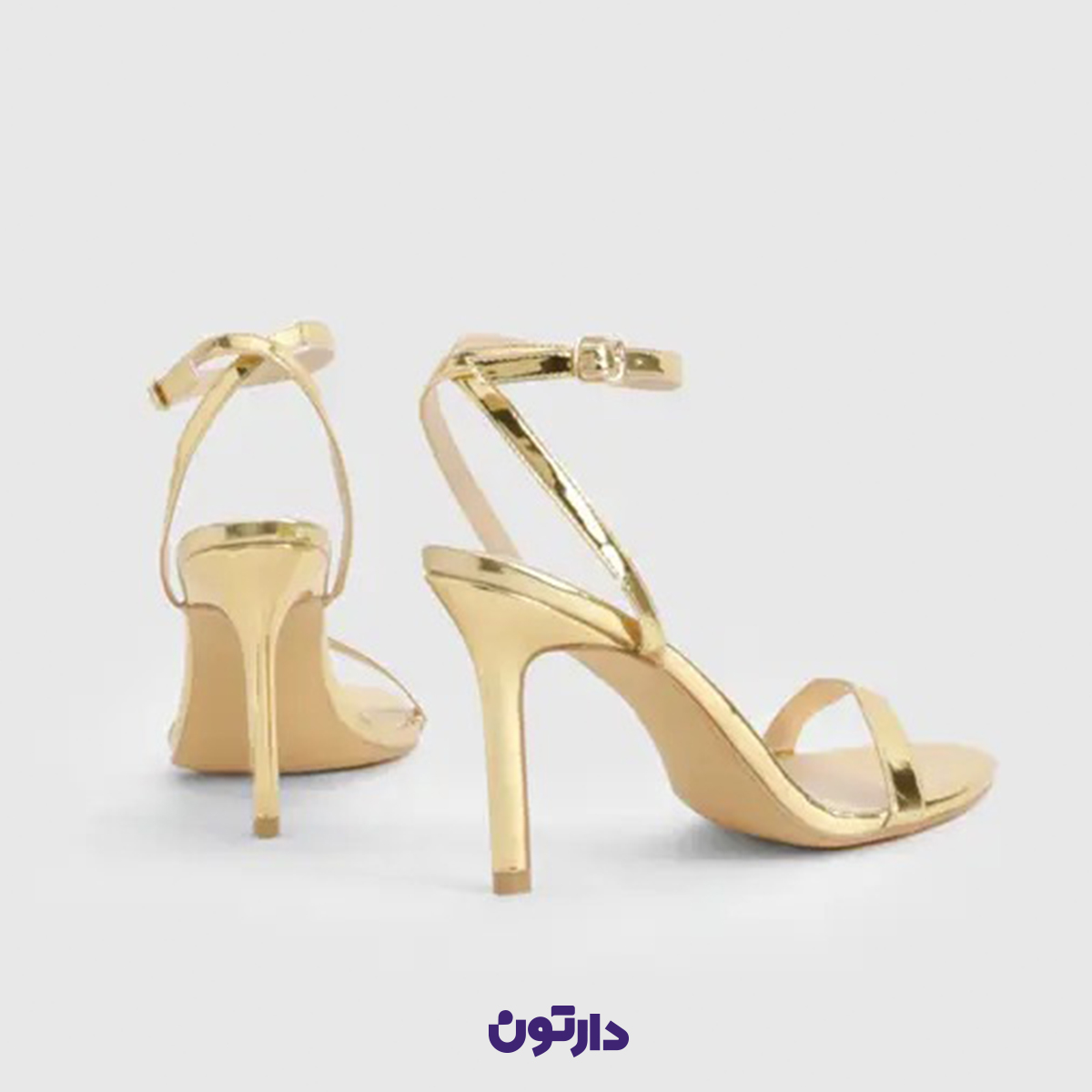 صندل زنانه پاشنه بلند مجلسی برند boohoo کد hzz12555 — تصویر ۵