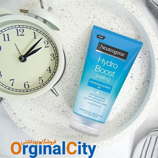 اسکراب صورت نوتروژینا مدل Hydro Boost حجم 150 میل — تصویر ۴