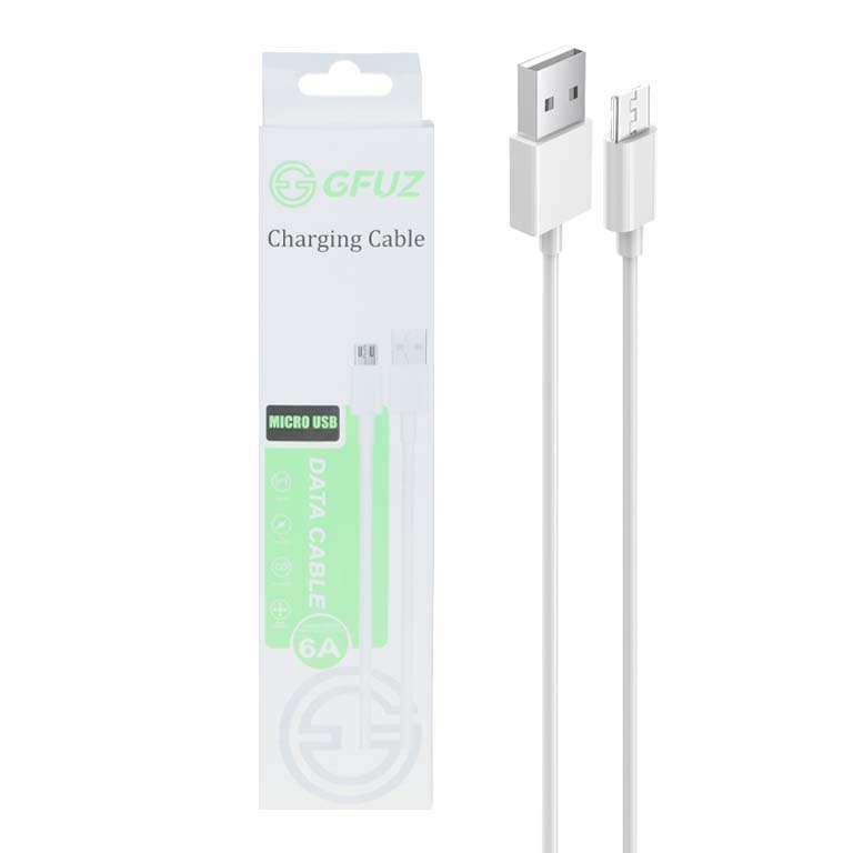 کابل شارژ فست اندروید GFUZ 6A – سفید – BSA — تصویر ۲