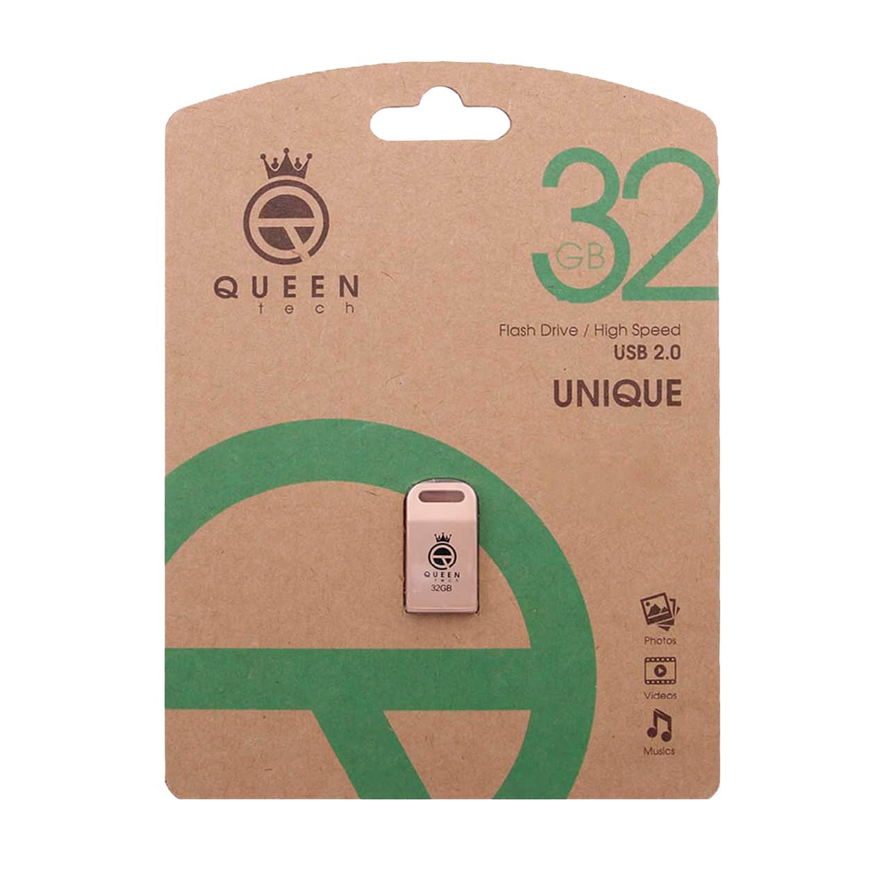فلش مموری کوئین تک 32gb مدل Queen Tech Unique
