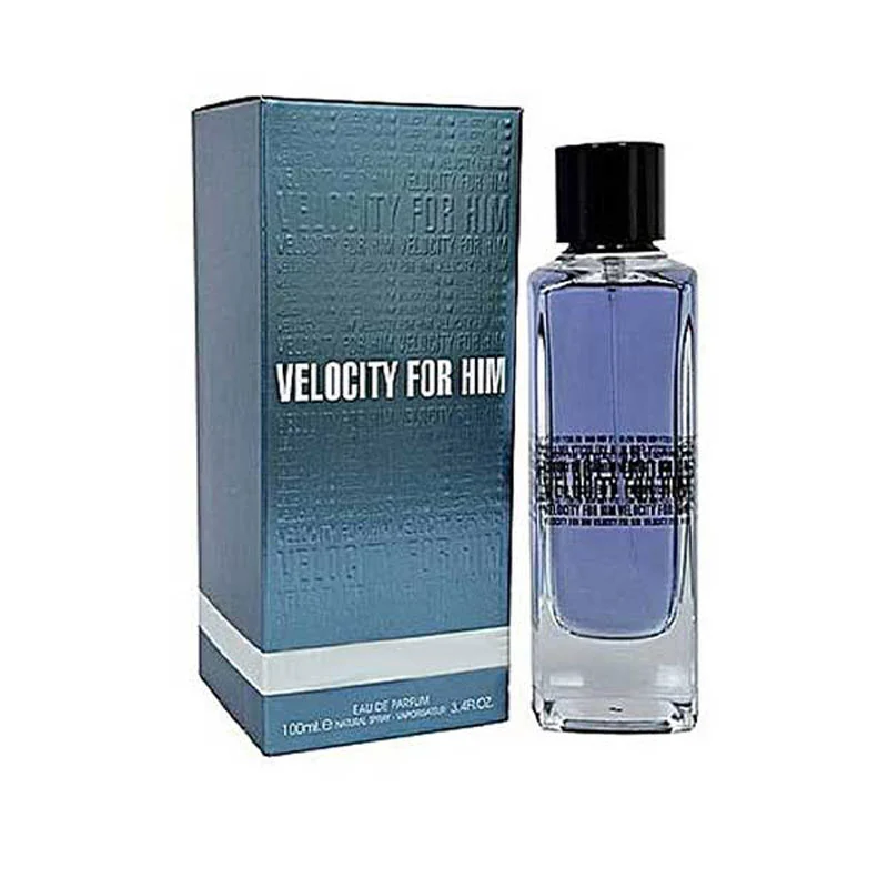 ادکلن مردانه ولوسیتی فور هیم فراگرنس ورد ۱۰۰ml Fragrance World Velocity For Him