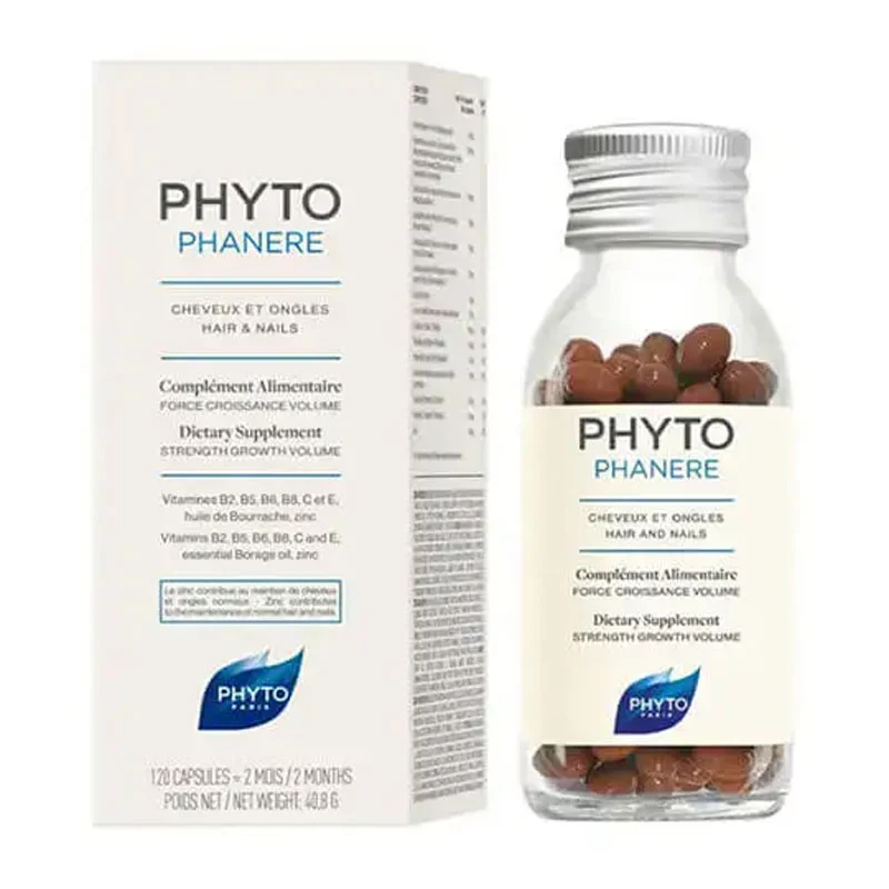 قرص فیتو (phyto) فانر، ضد ریزش مو 120 عددی — تصویر ۲