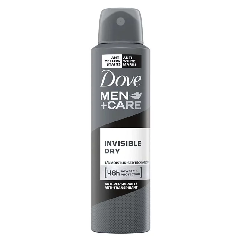 اسپری 48 ساعته مردانه داو (Dove) مدل Invisible Dry — تصویر ۲