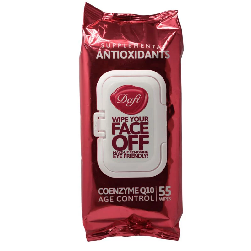 دستمال مرطوب دافی مدل Antioxidant بسته 55 عددی — تصویر ۲