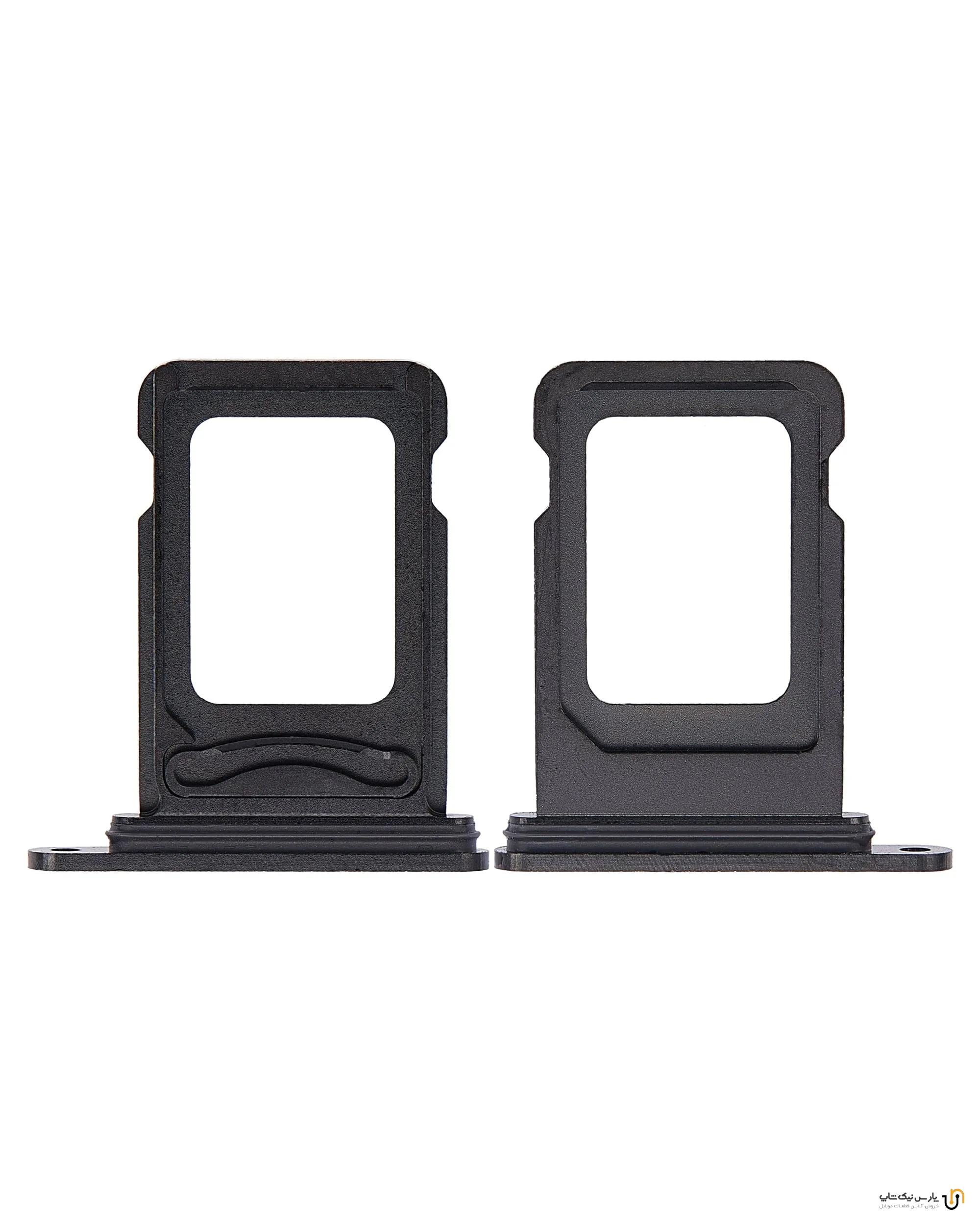 SIM TRY HOLDER IPHONE 14 14PRO 14PRO MAX SPACE BLACK خشاب سیم کارت آیفون مشکی متالیک
