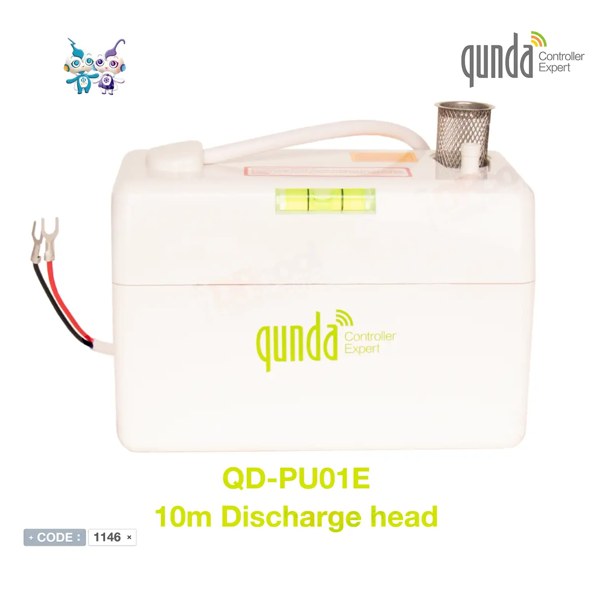 پمپ درین(تخلیه آب) کوندا مدل QD-PU01E